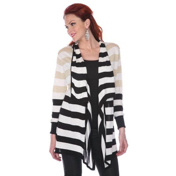 E1354 - Open, Draping Cardigan - Picture 1 of 2